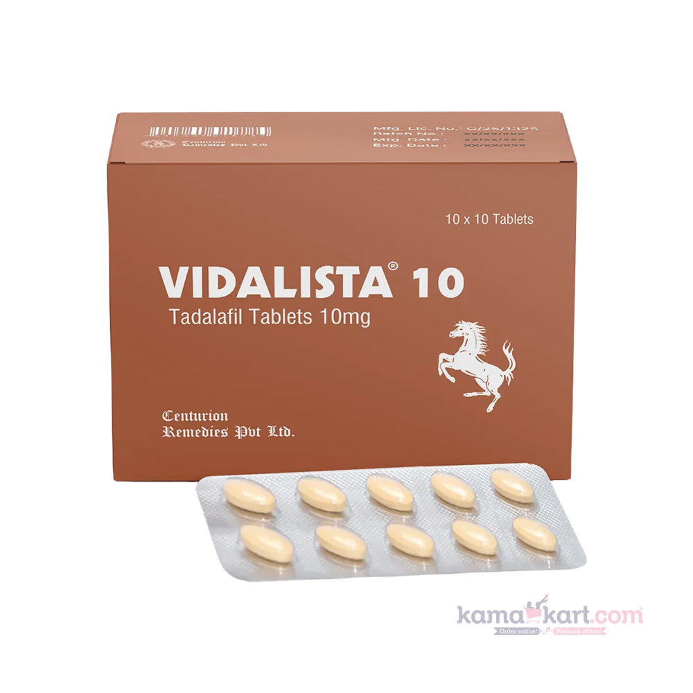 Vidalista 10mg - Pack of 10 Tablets