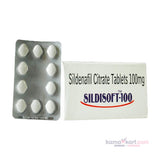 Sildisoft 100mg - Pack of 10 Tablets