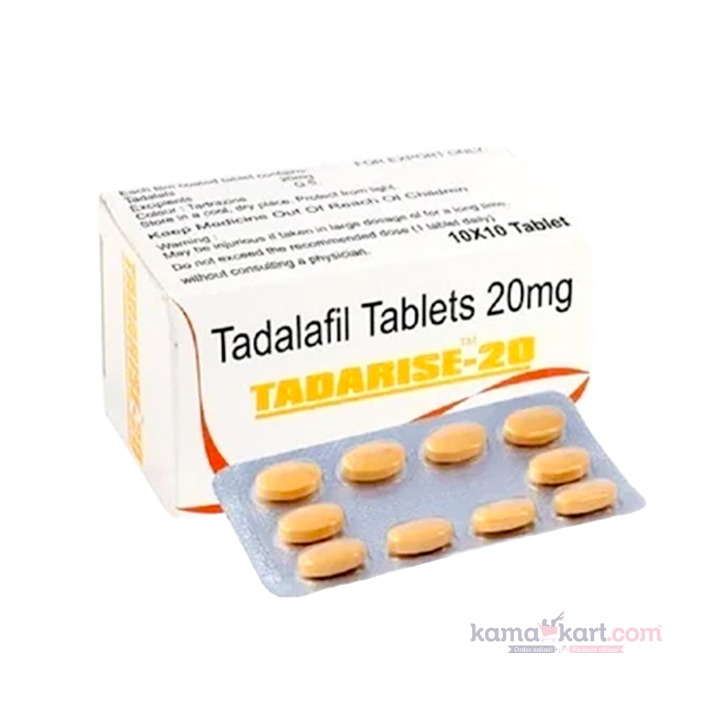 Tadarise 20mg - Pack of 10 Tablets