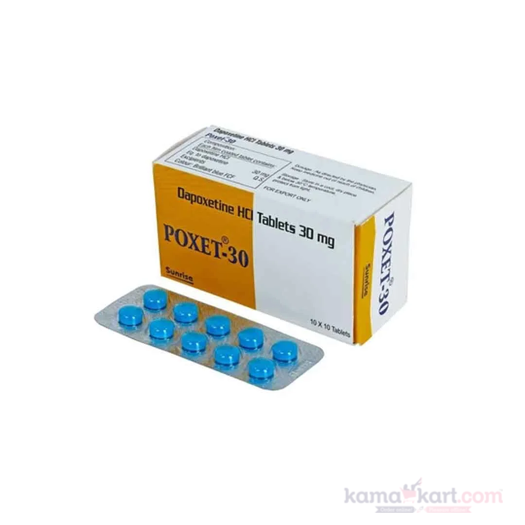 Poxet 30mg - Pack of 10 Tablets