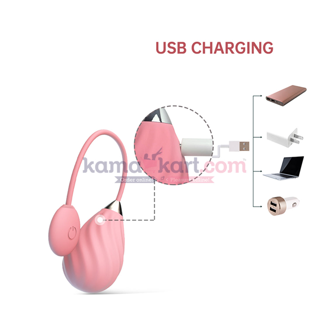 Magic Motion - Magic Sundae App-Controlled Vibrating Love Egg