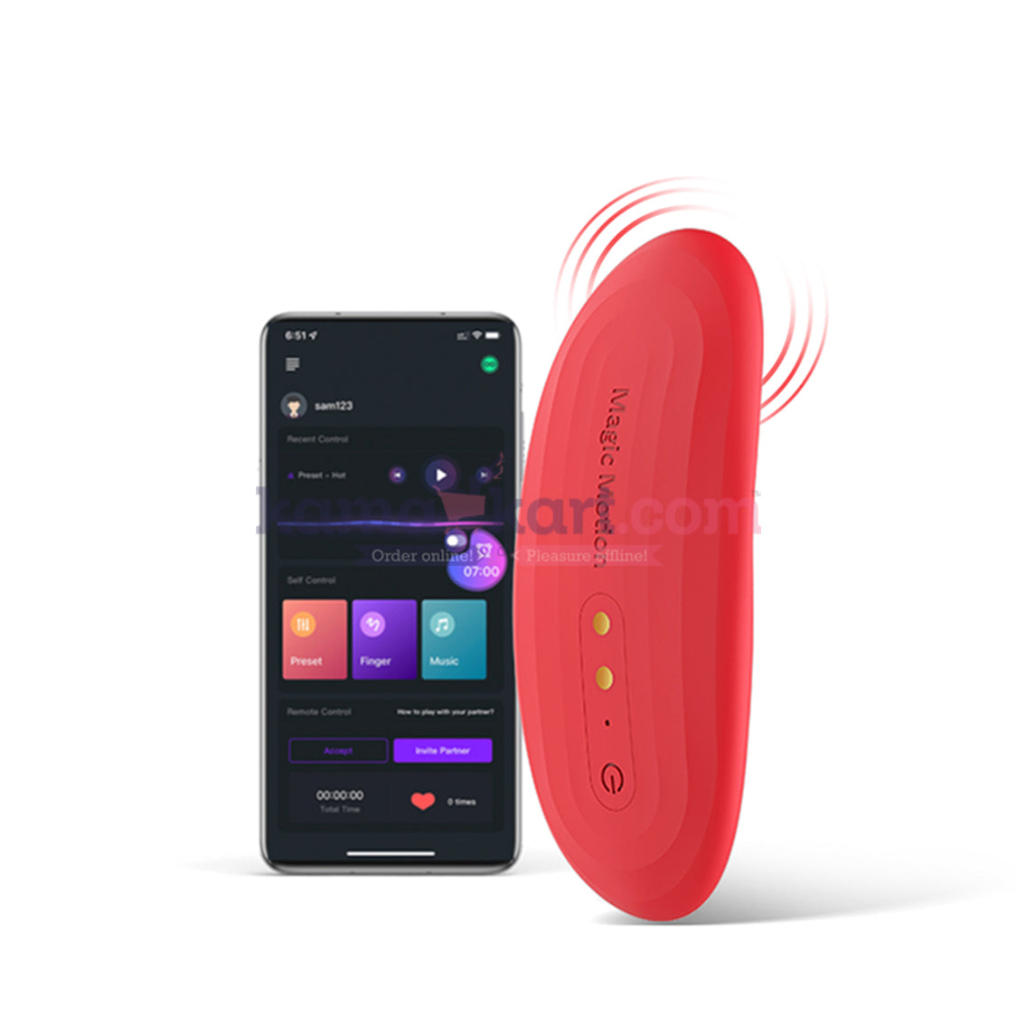 Magic Motion - Magic Nyx Smart Clock Panty Vibrator