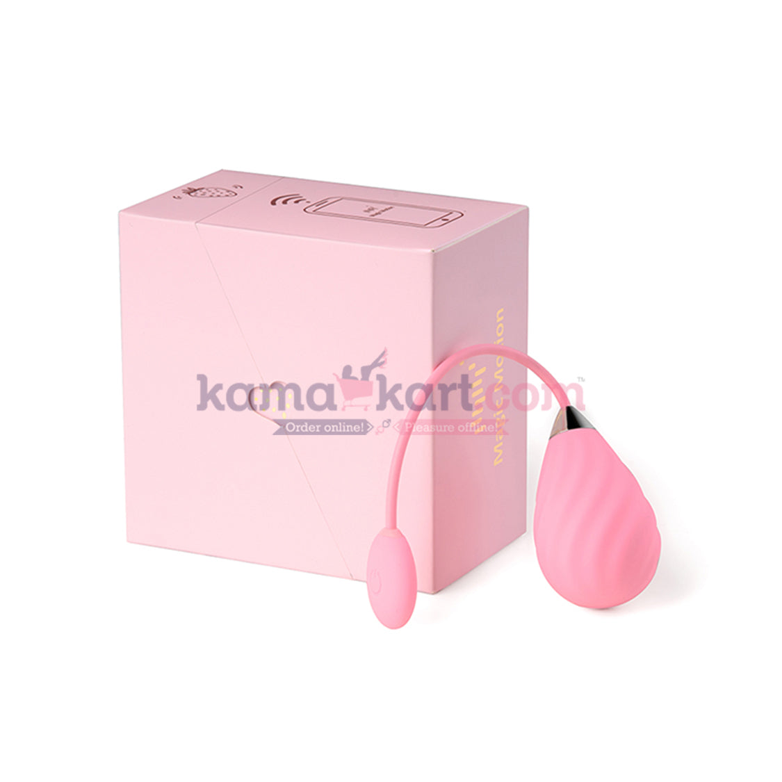 Magic Motion - Magic Sundae App-Controlled Vibrating Love Egg