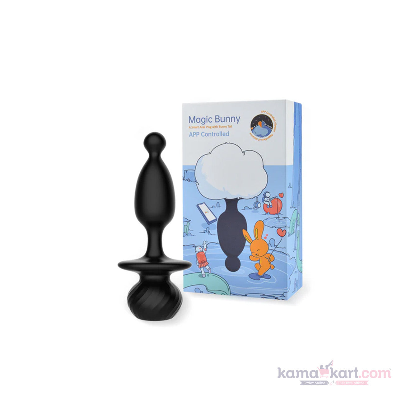 Magic Bunny A Smart Butt Plug with Rabbit Tail