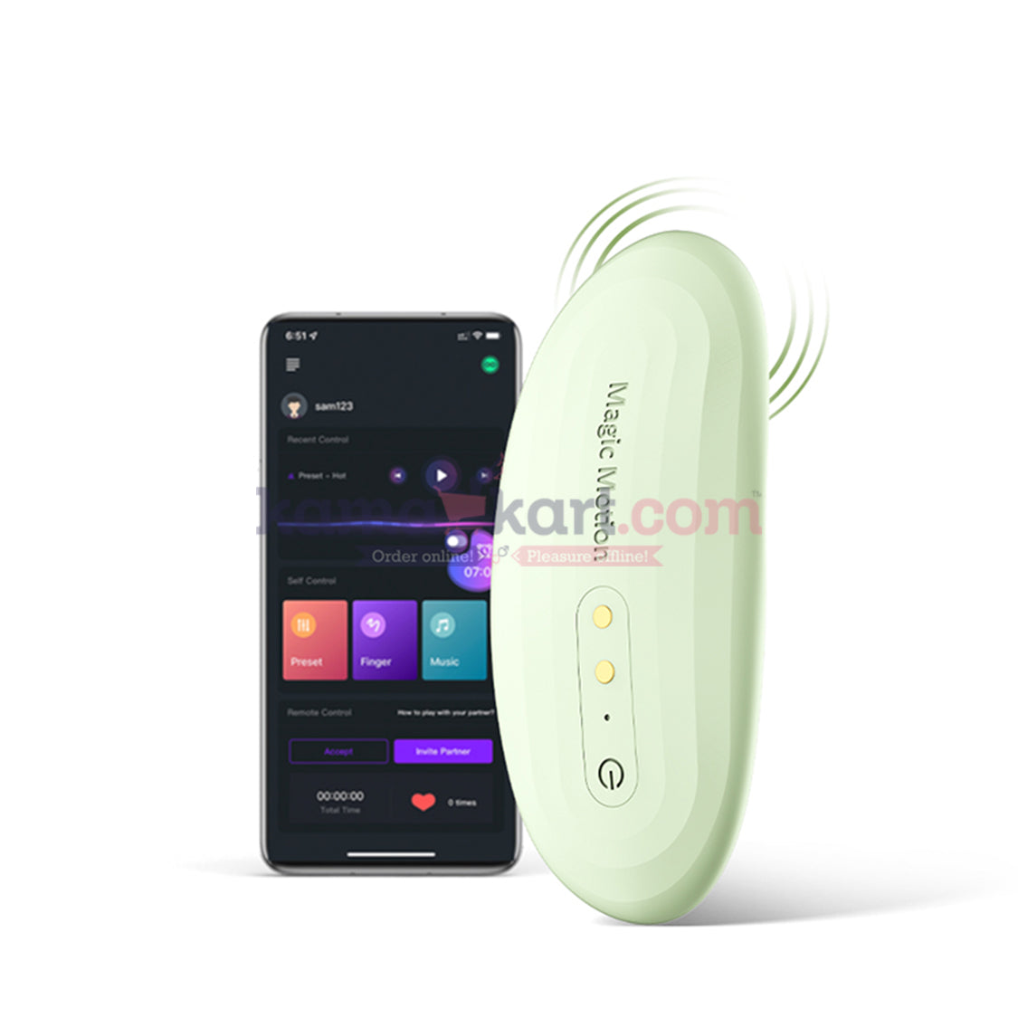 Magic Motion - Magic Nyx Smart Clock Panty Vibrator