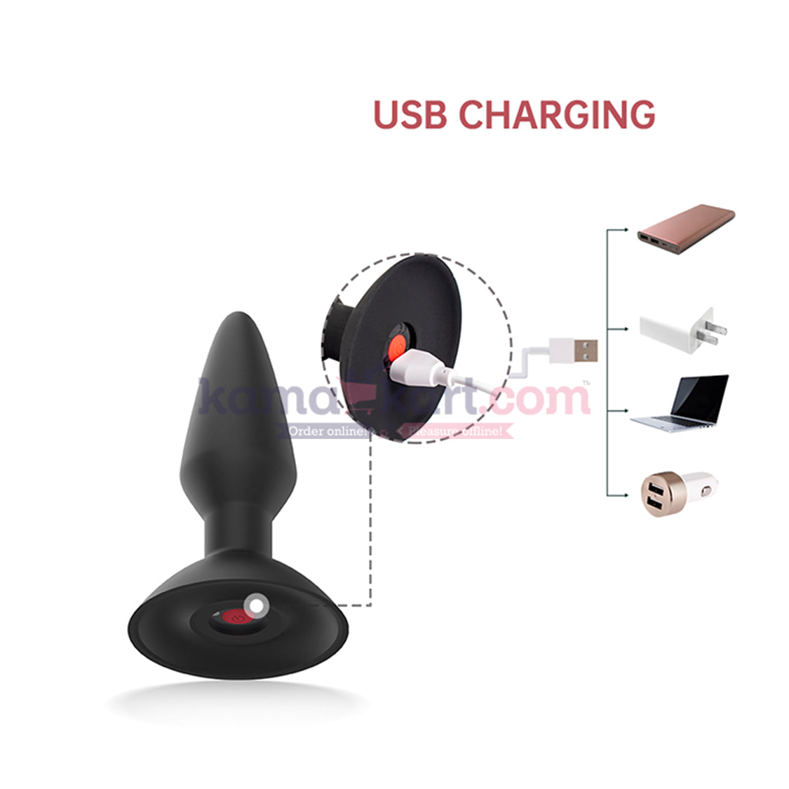 Magic Motion - Equinox App-Controlled Vibrating Butt Plug