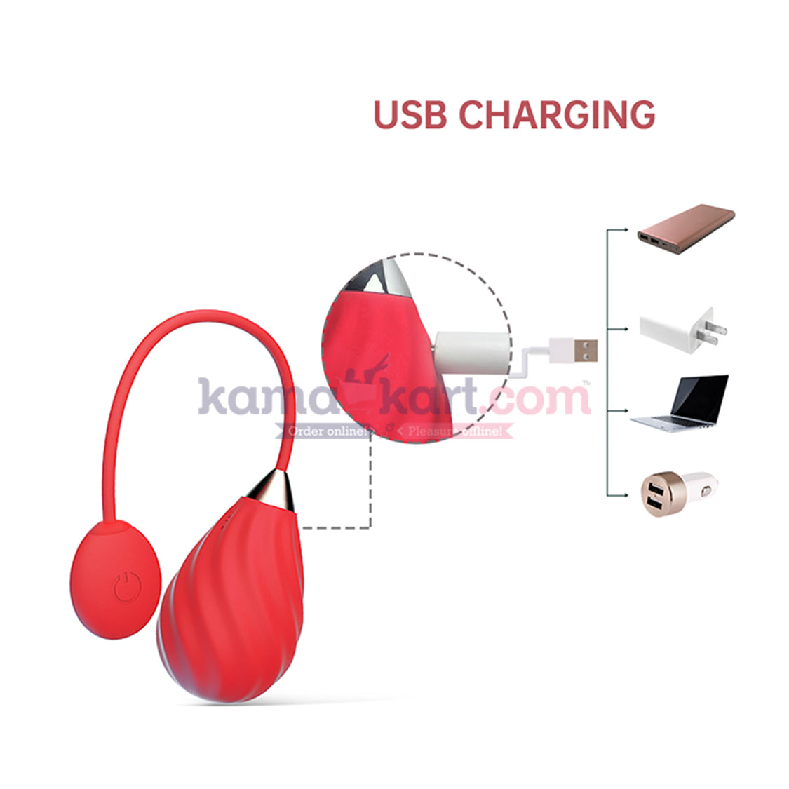 Magic Motion - Magic Sundae App-Controlled Vibrating Love Egg