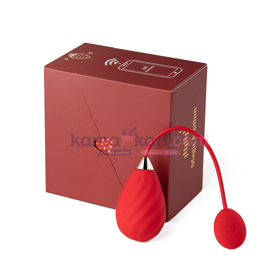 Magic Motion - Magic Sundae App-Controlled Vibrating Love Egg