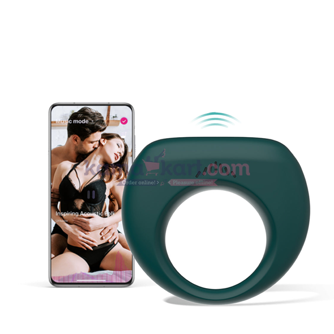 Magic Motion - Dante II Smart App-Controlled Vibrating Cock Ring