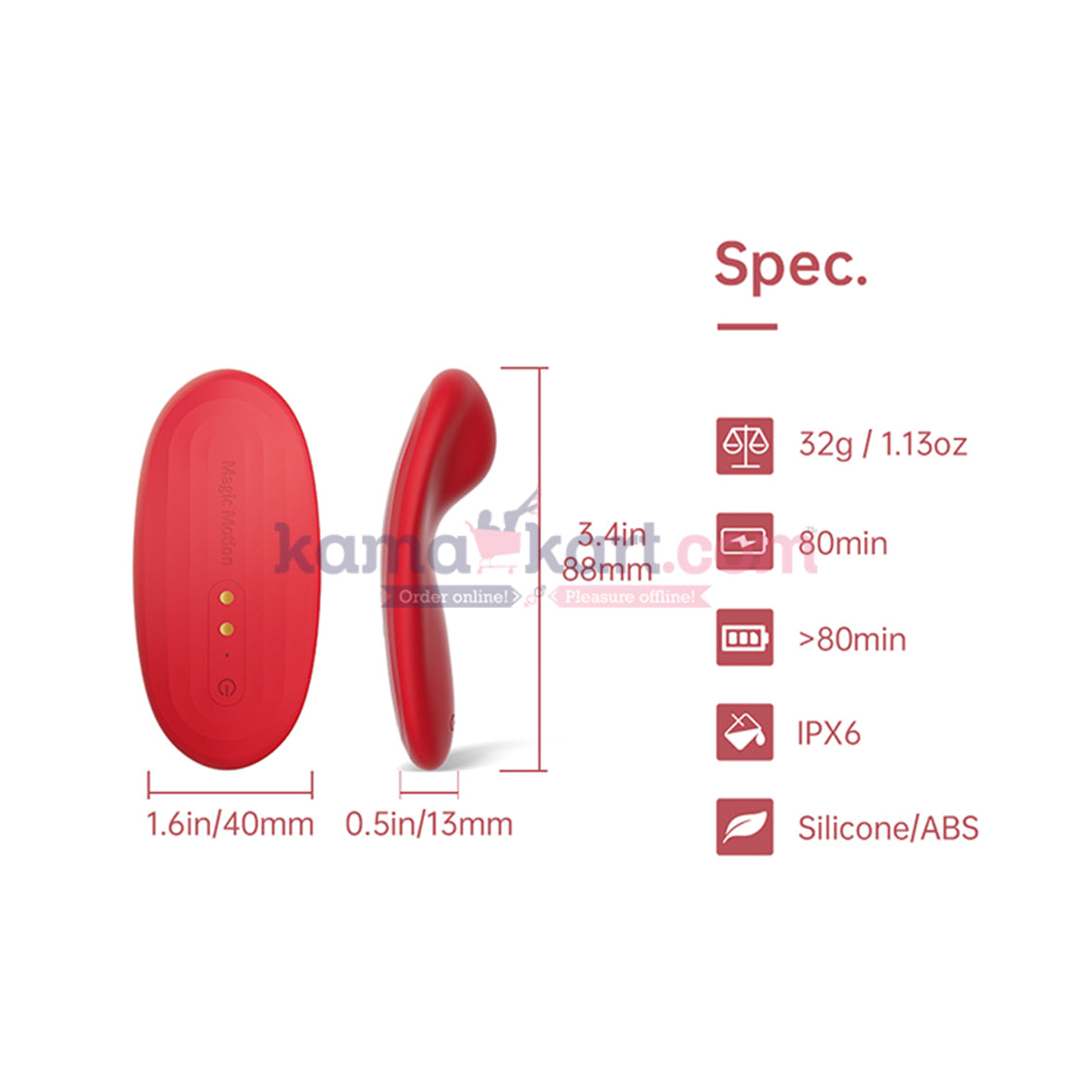 Magic Motion - Magic Nyx Smart Clock Panty Vibrator