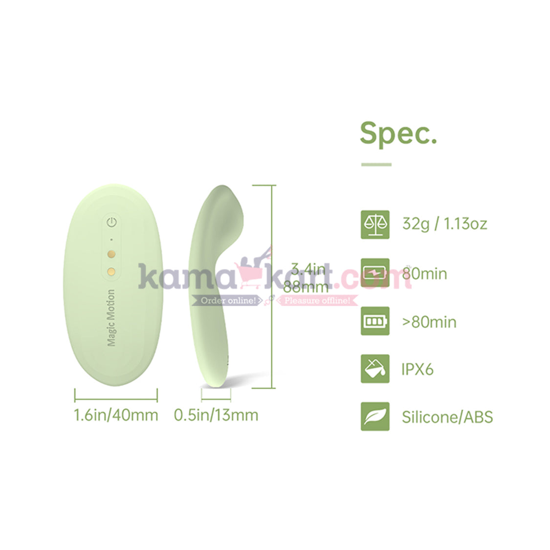 Magic Motion - Magic Nyx Smart Clock Panty Vibrator