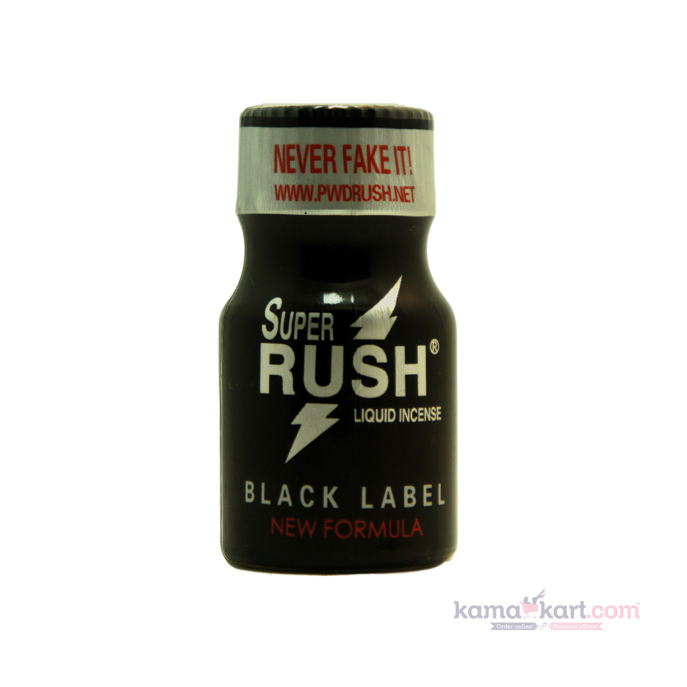 Super Rush Black Label 10ml ? Bold. Intense. Unforgettable.
