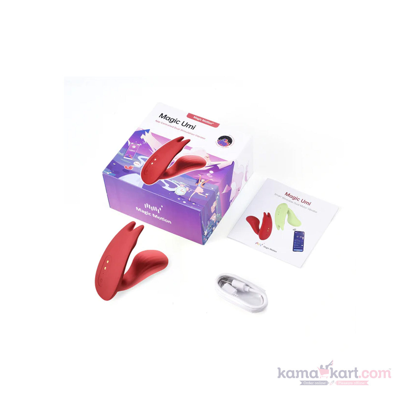 Magic Umi Dual Motor Orgasm Clock Vibrator