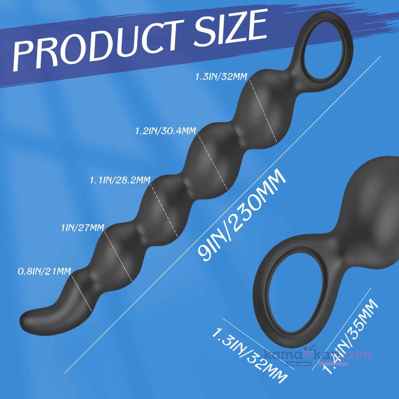 Set Silicone Anal Plug(Beads) — Gradual Pleasure for Every Level
