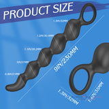 Set Silicone Anal Plug(Beads) — Gradual Pleasure for Every Level