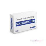 Malegra 100 mg - pack of 10 tablets