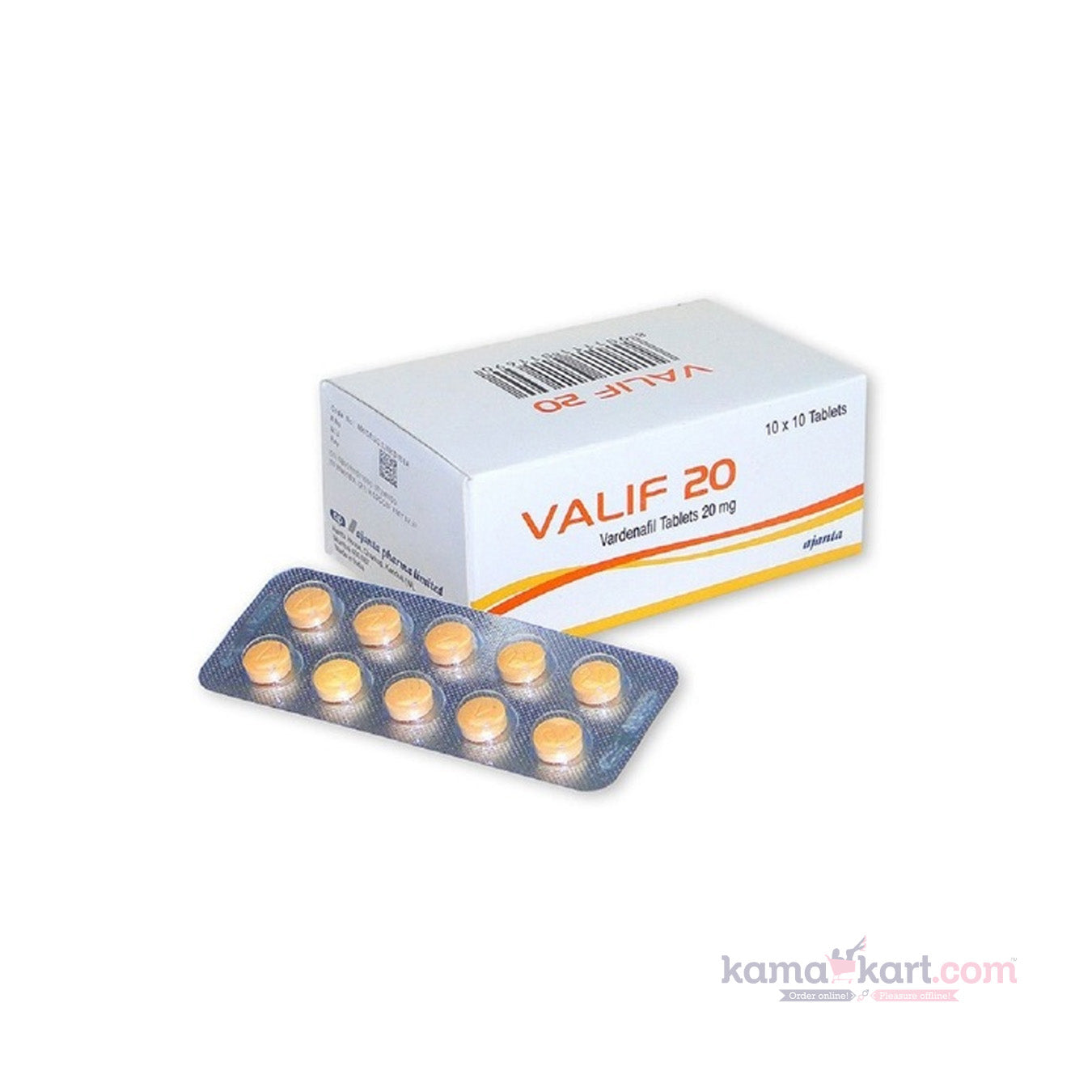 Valif 20 Mg  - Pack of 10 Tablets