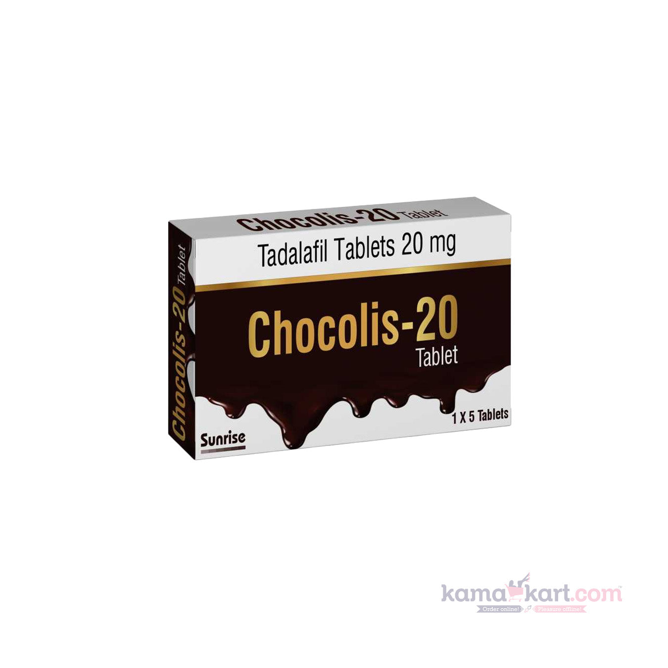 Choquick Tablets chocolis 20mg chewable tablets - pack of 5 – Wintrack Inc