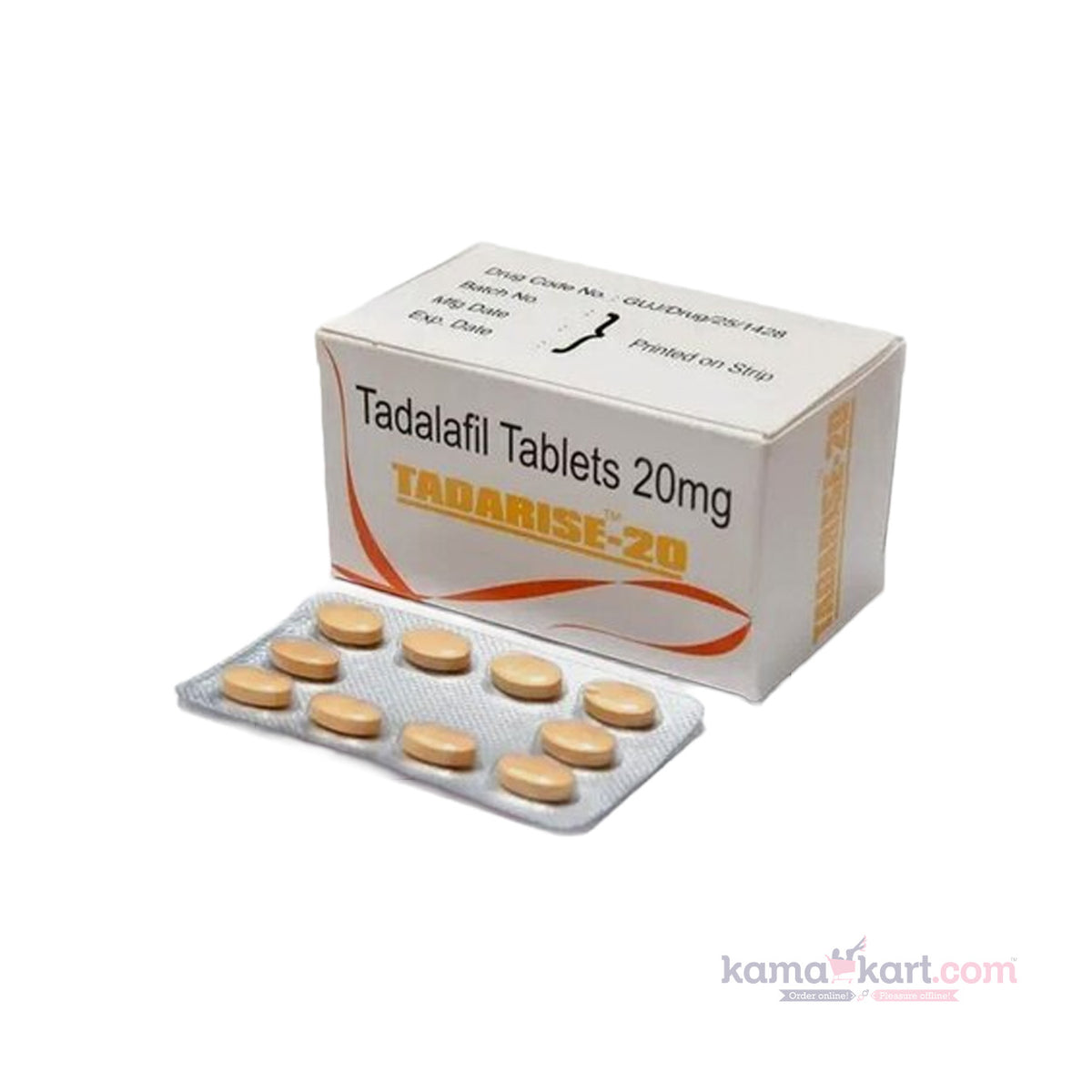 Tadarise -20 (Tadalafil) Tablets