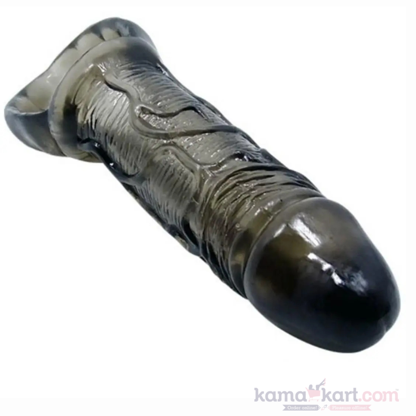 Baile Penis Extension Sleeve with Testicle Strap – 11.5 cm / 4.53 Inches