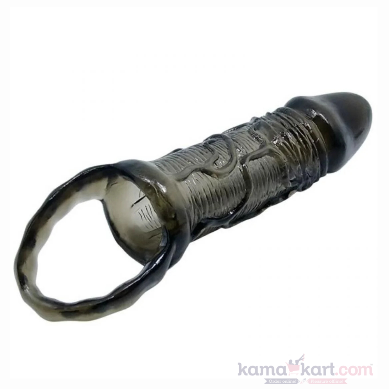 Baile Penis Extension Sleeve with Testicle Strap – 11.5 cm / 4.53 Inches