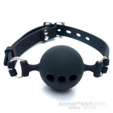 Premium Silicone Ball Gag – Adjustable BDSM Mouth Gag