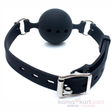 Premium Silicone Ball Gag – Adjustable BDSM Mouth Gag