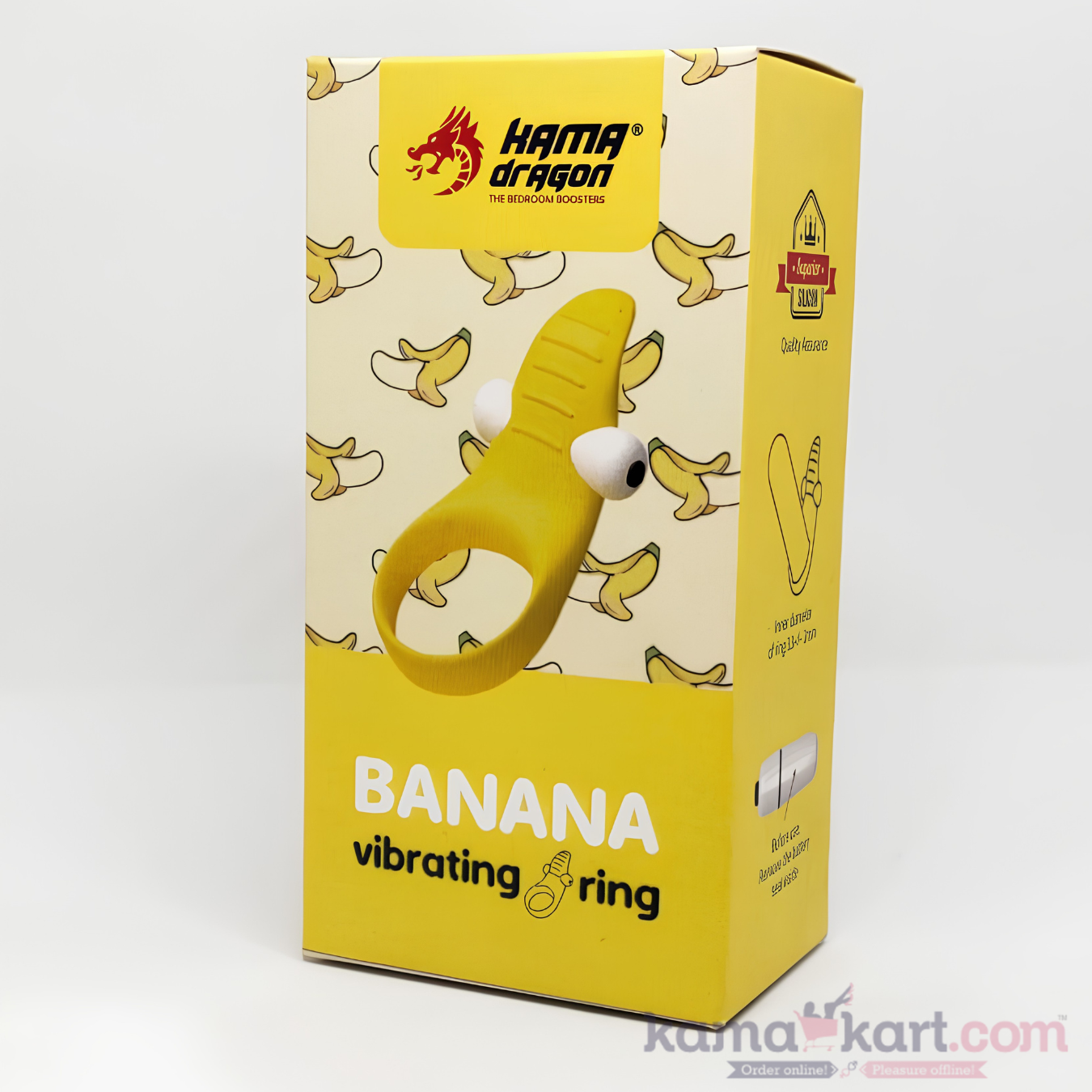 Kamadragon Banana Vibrating Ring | 7 Modes & Waterproof