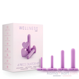 Wellness by Blush® 4-Piece Silicone Dilator Set
