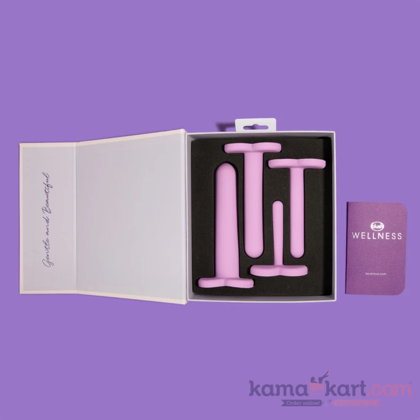 Wellness by Blush® 4-Piece Silicone Dilator Set
