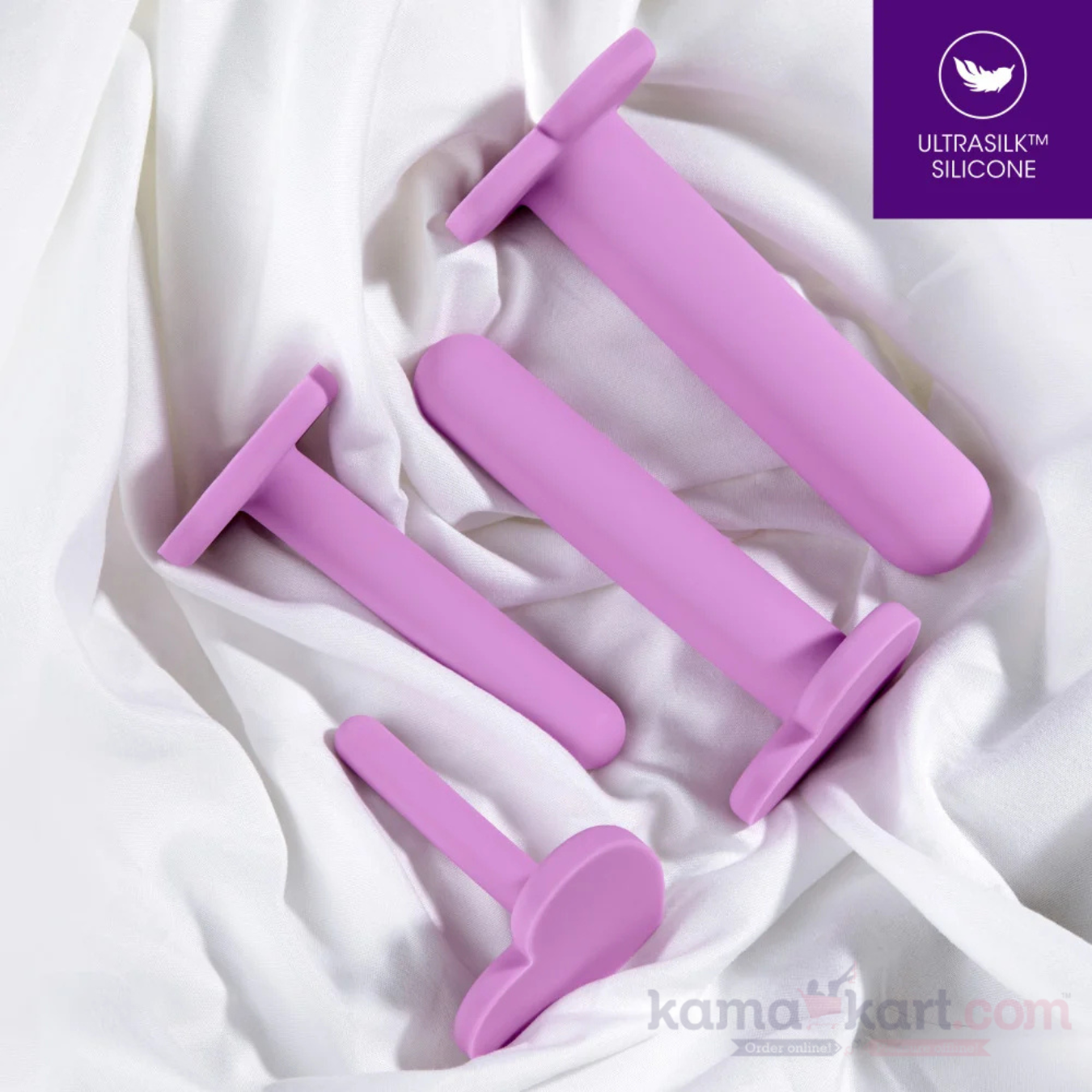 Wellness by Blush® 4-Piece Silicone Dilator Set
