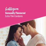 Durex Extra Thin Bubblegum Flavoured – 3 Condoms
