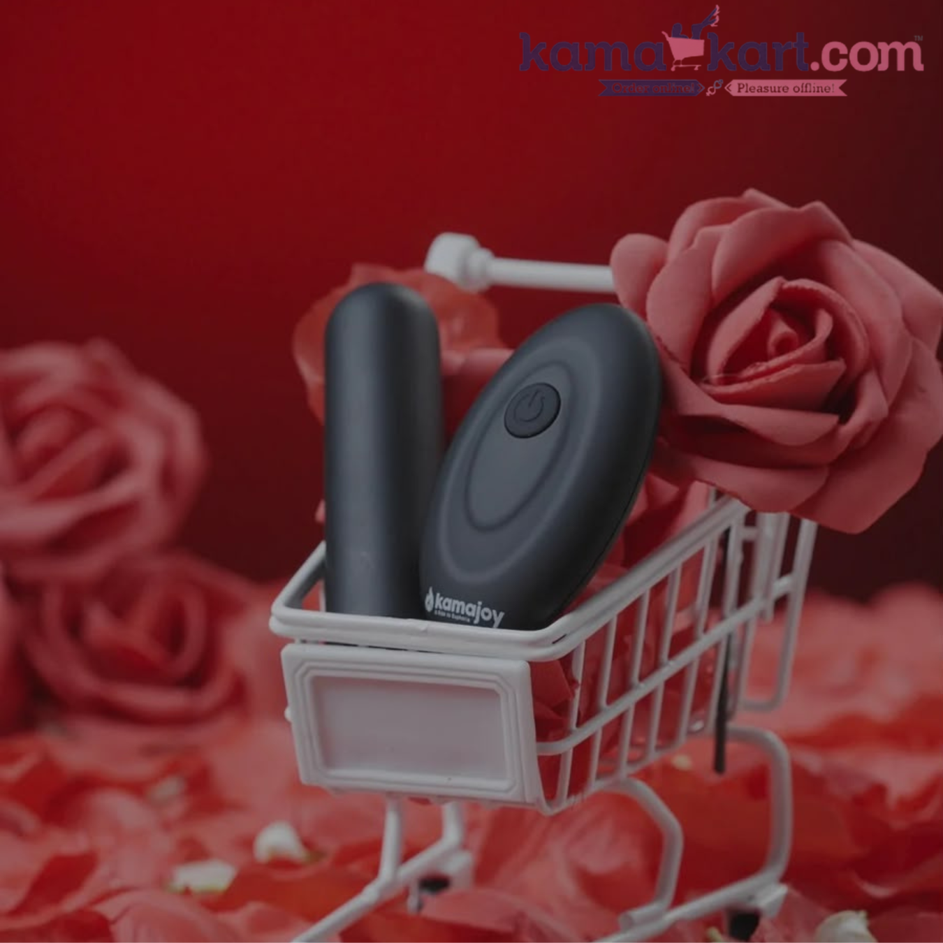 Kamajoy Rechargeable Bullet Vibrator with Remote Control