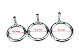 Premium Stainless Steel Curved Chastity Cage