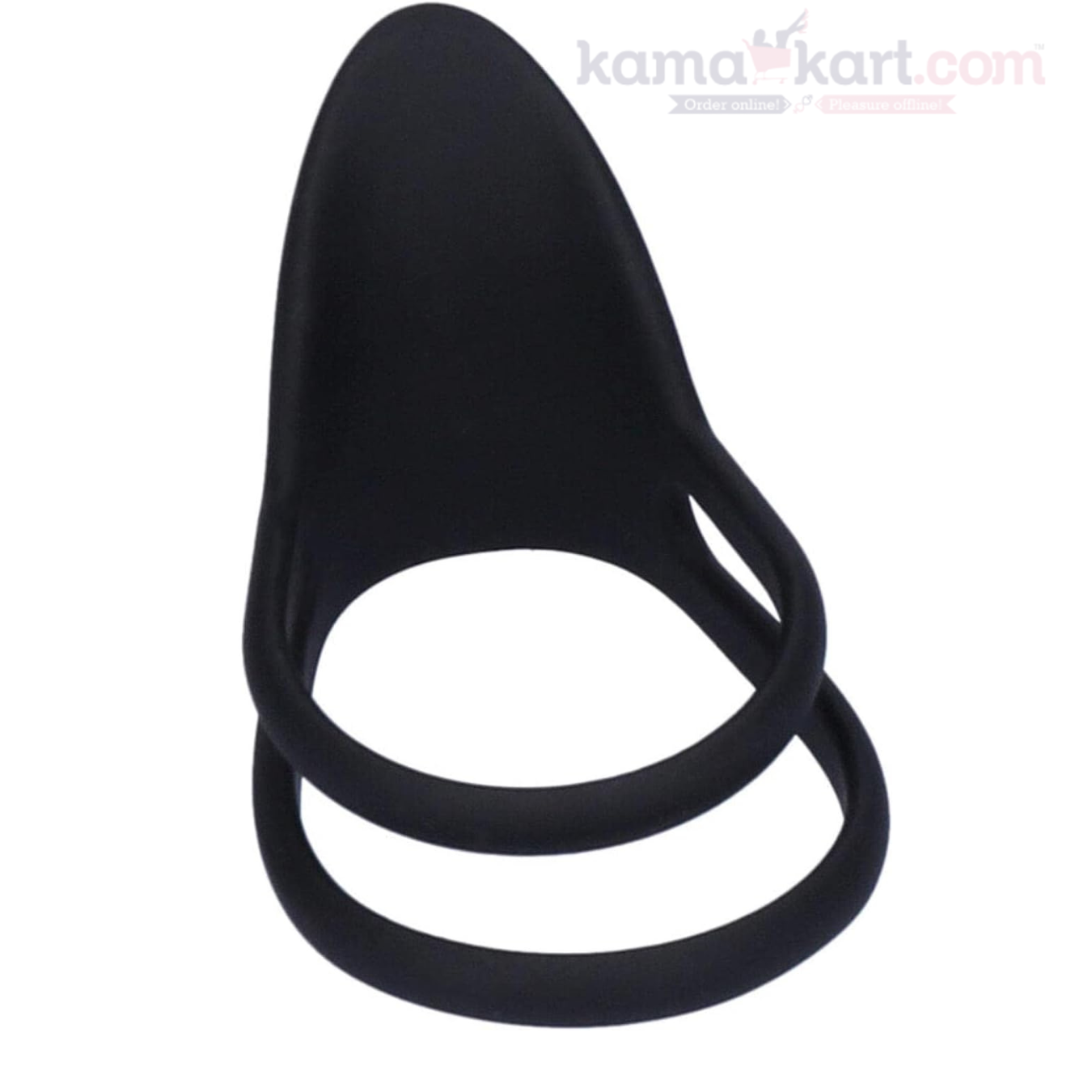 Kamajoy Silicone Performance Ring with Clitoral Stimulator