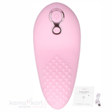 Tongue Shaped Massager- 9 Vibration Modes & 3 Heat Settings | Waterproof Silicone Wellness Massager