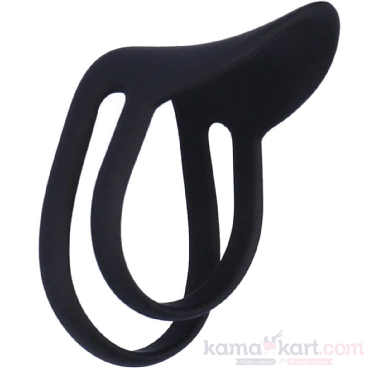 Kamajoy Silicone Performance Ring with Clitoral Stimulator