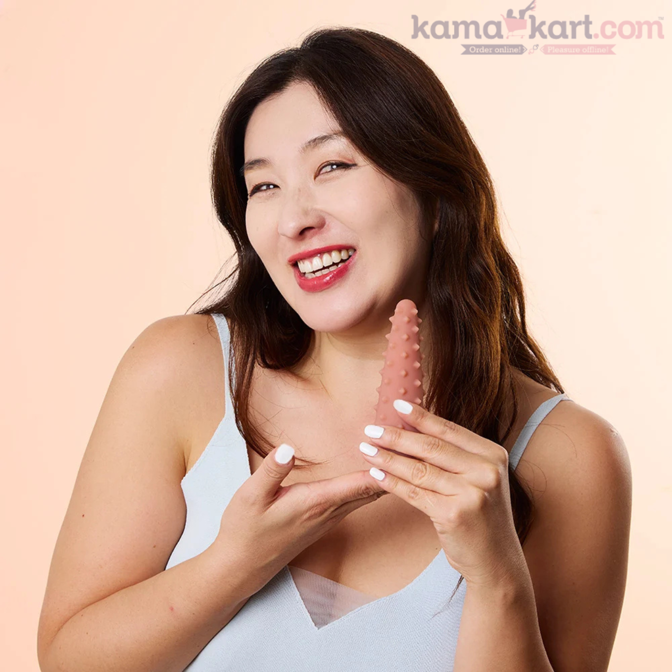 Lovelock Corn Aura USB Rechargeable Silicone Vibrator | Waterproof | 7 Modes