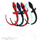 KamaDragon Silicone Anal Plug with Decorative Tail