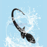 KamaDragon Silicone Anal Plug with Decorative Tail