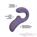 LELO ENIGMA Wave - Triple Stimulation Massager (Cyber Purple)