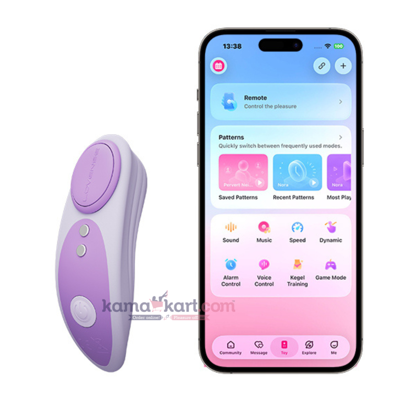 Lovense Ferri Reserve – Bluetooth Remote-Controlled Panty Vibrator