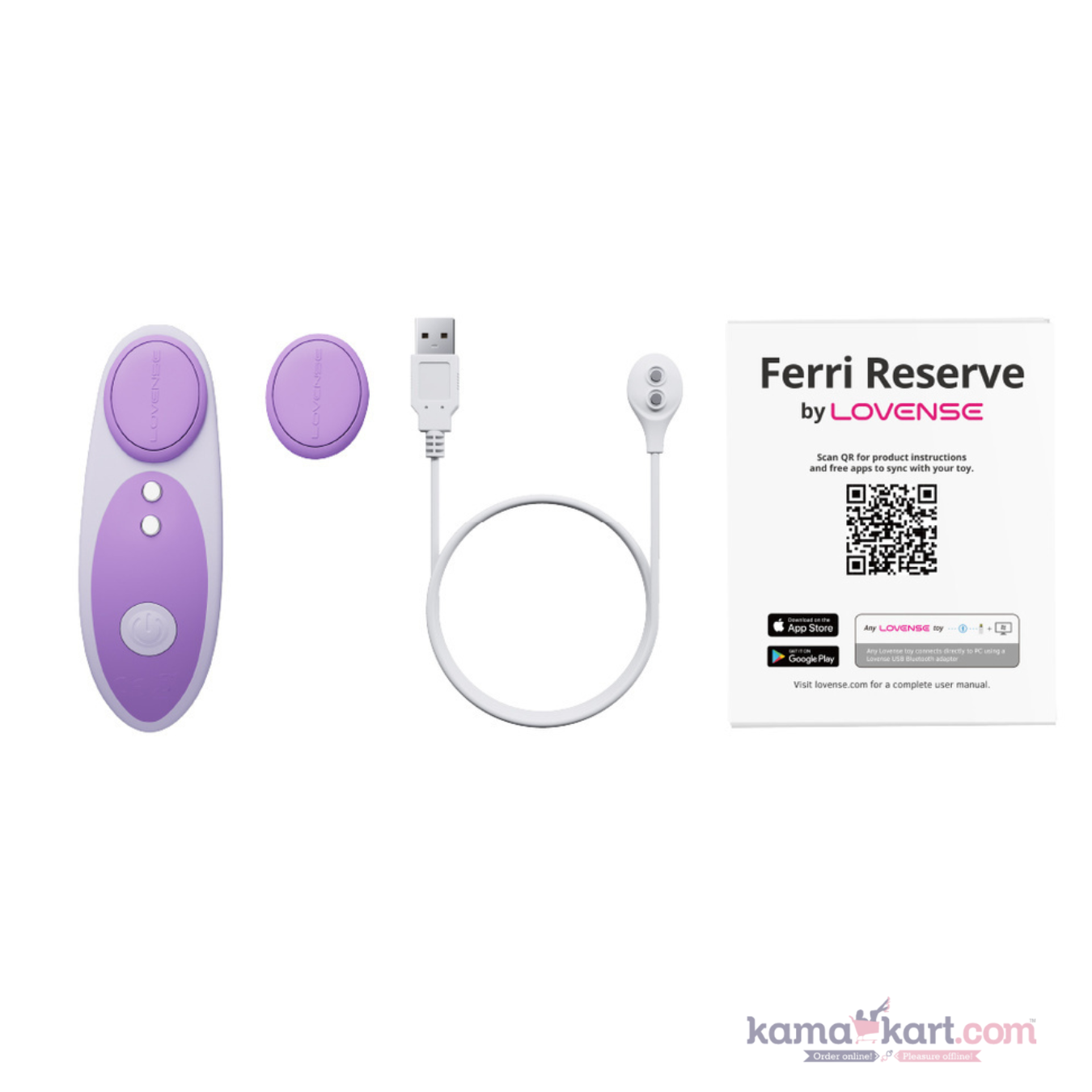 Lovense Ferri Reserve – Bluetooth Remote-Controlled Panty Vibrator
