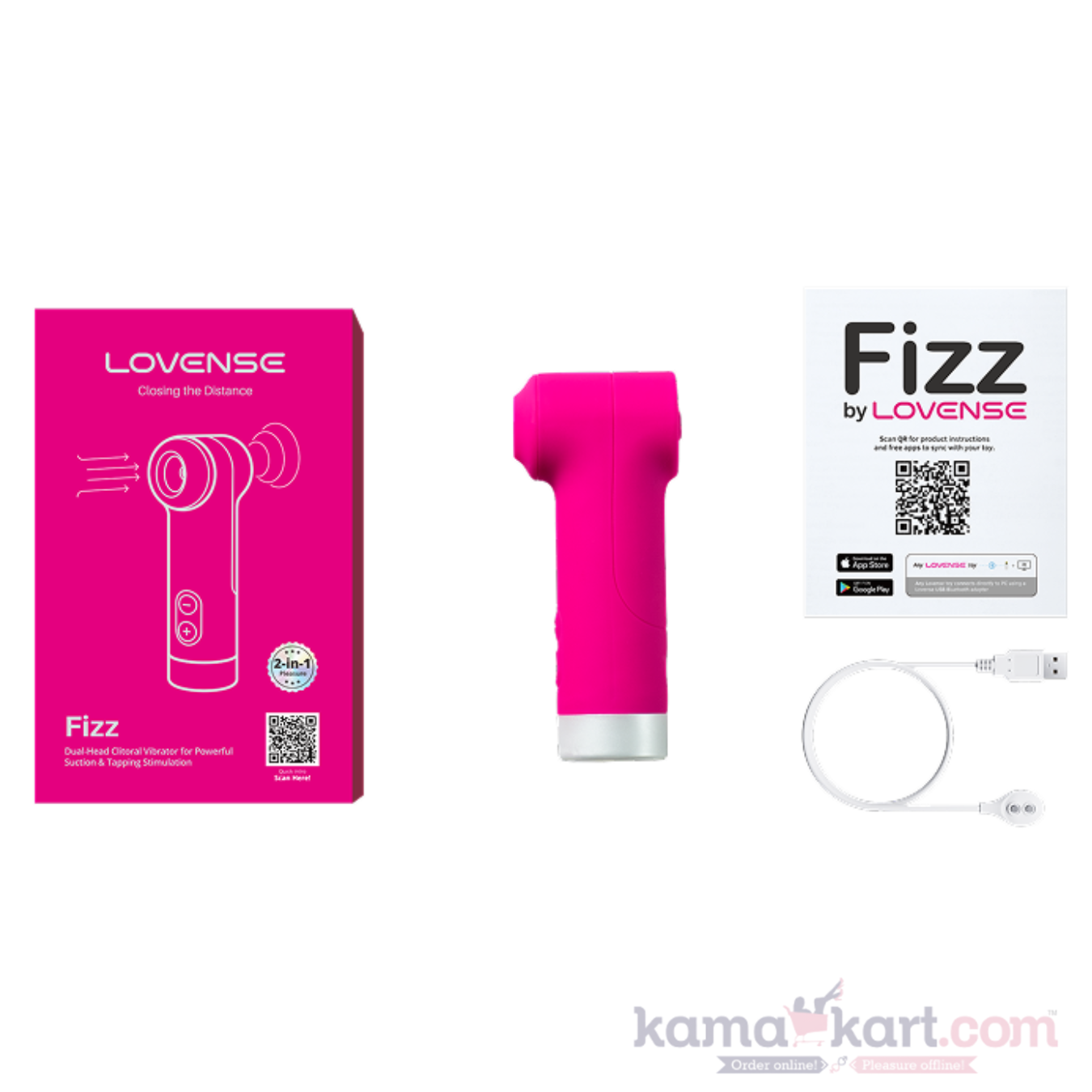 Lovense Fizz Dual-Head Clitoral Vibrator