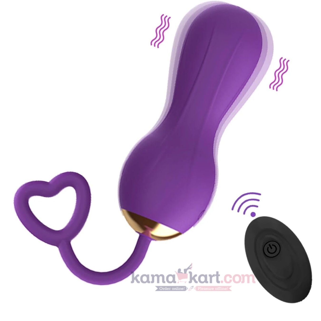 Kamajoy Vibrating Kegel Egg/ Remote-Control| 10 Vibration Modes