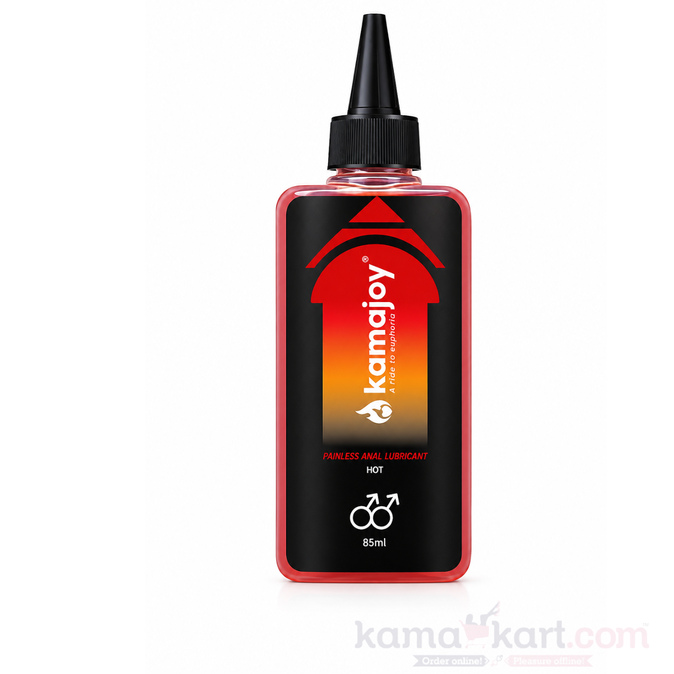 Kamajoy Hot Painless Anal Lubricant – Warming Water-Based Lubricant (85ml)