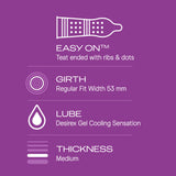Durex Intense – 10 Condoms