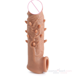 Kamajoy Washable &amp; Reusable Silicone Penile Extension Sleeve