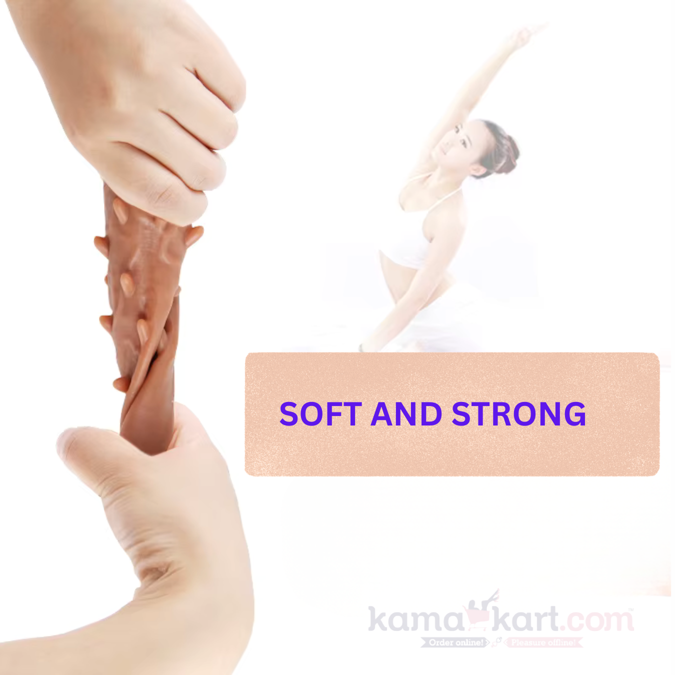 Kamajoy Washable &amp; Reusable Silicone Penile Extension Sleeve