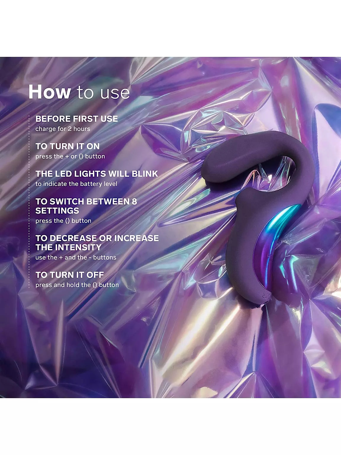 LELO ENIGMA Wave - Triple Stimulation Massager (Cyber Purple)